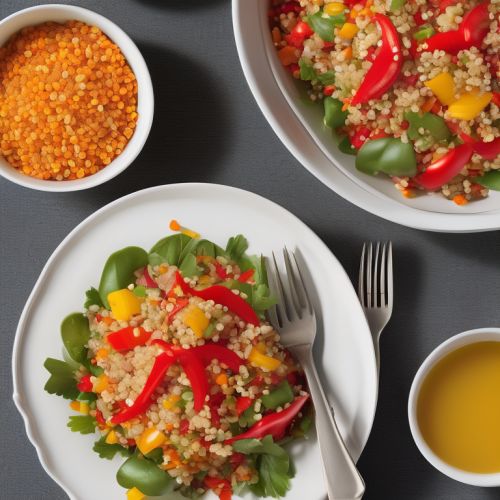 Salade de Lentilles de Corail et Boulgour