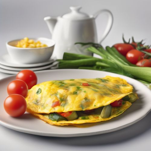 Spicy Vegetable Omelette