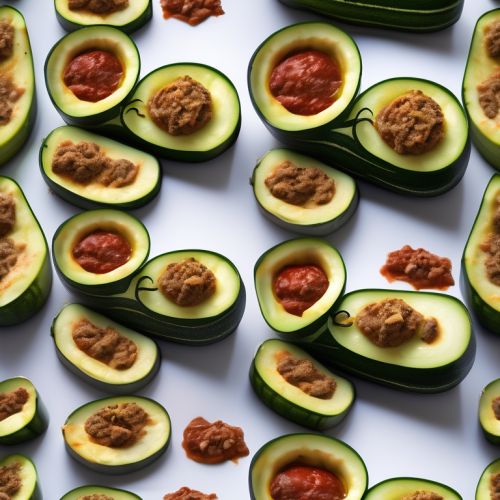 Gefüllte Zucchini mit Hackfleisch