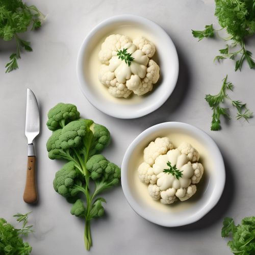 Blumenkohl mit Käsesoße