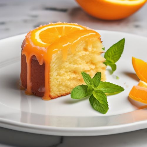 Non-Vegan Orange Cake