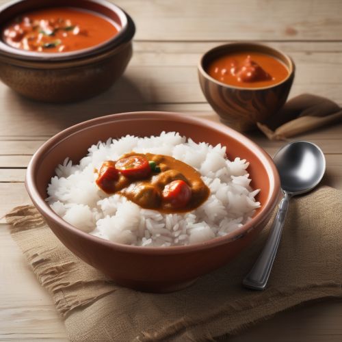 Kokosmilch Reis Curry