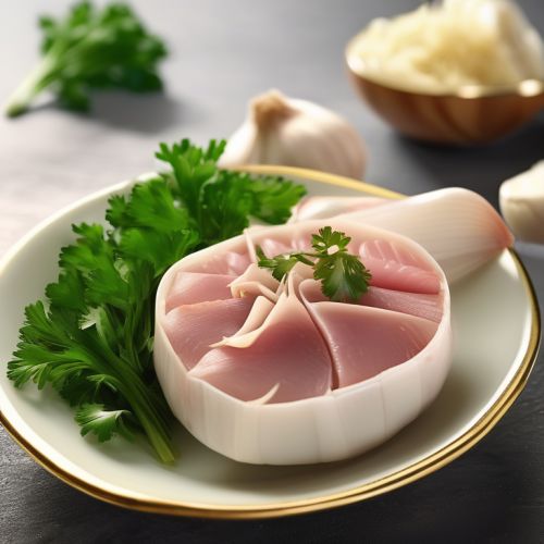 Garlic and Sliced Tuna