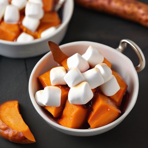 Candied Sweet Potatoes with Marshmallow Topping
