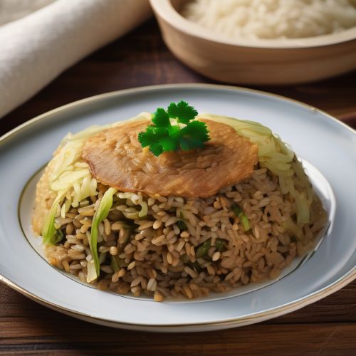 Lentil and Cabbage Rice