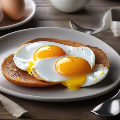 Hard-Boiled Sunny Side Up Eggs