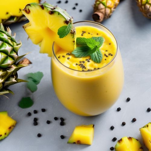 Turmeric and Ginger Detox Smoothie