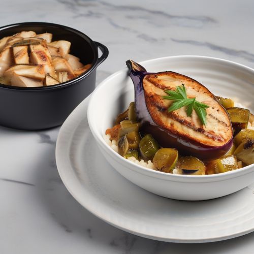 Raffiniertes mit Aubergine und frischer Pute - Mr. Cook