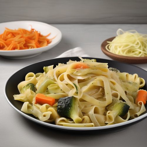 Pasta with Cabbage and Vegetables