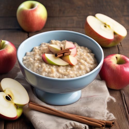 Low Calorie Apple Oatmeal