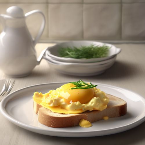 Scrambled Eggs on Toast