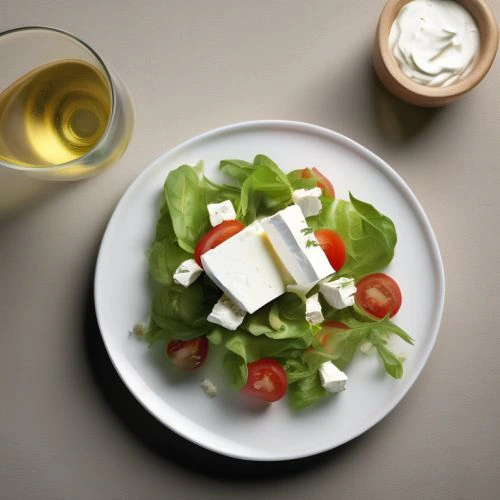 Soft Cheese Salad
