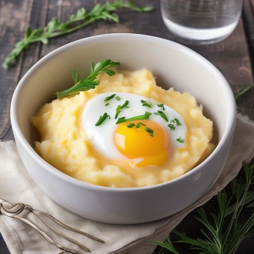 Potato Egg Sugar Mash