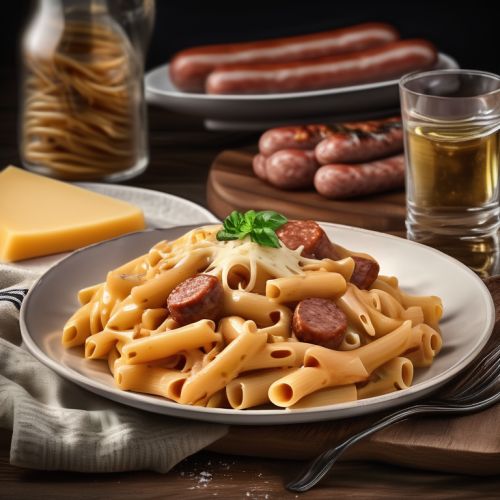 Cheesy Sausage Pasta