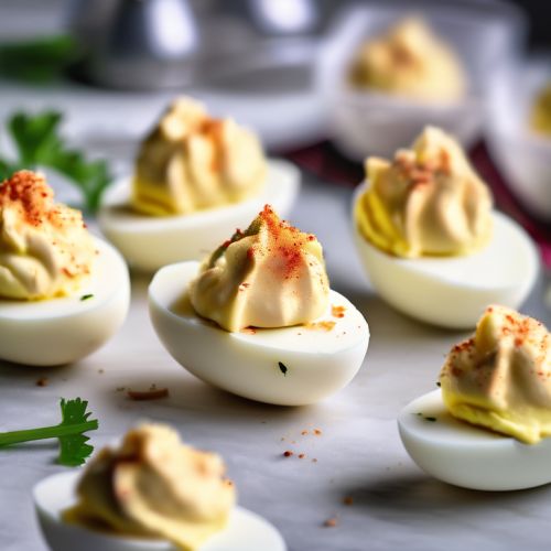 Turkey Deviled Eggs