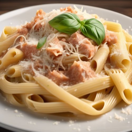 Pasta with Meat and Egg Sauce