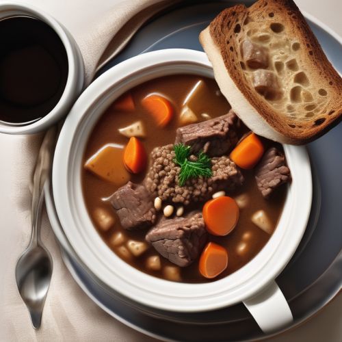 Survival Beef and Buckwheat Stew