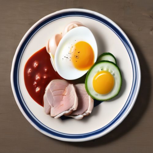 Creamy Rabbit Meat with Ketchup Sauce