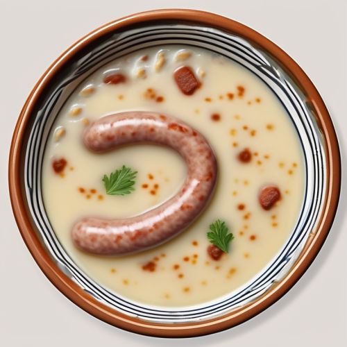 Sausage Milk Soup