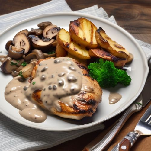 Mushroom Chicken with Potatoes