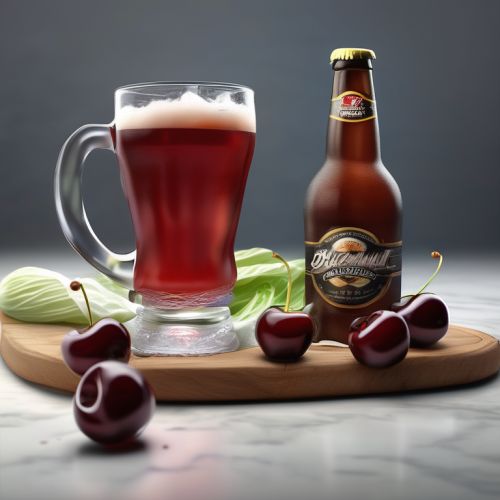 Bitter Infusion with Cherry Beer and Cabbage