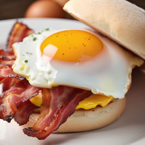 Bacon and Egg Breakfast Sandwich