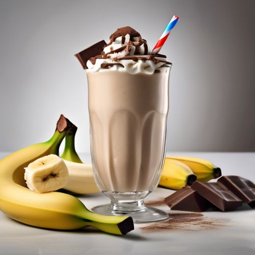 Banana Chocolate Milkshake