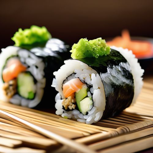 Wasabi Nori Fish Rolls