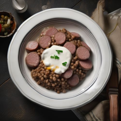 Buckwheat with Sausages