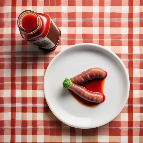Bull Penis with Ketchup