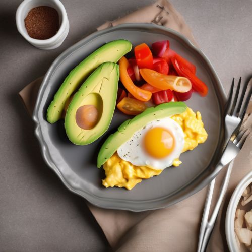 Fast and Healthy Scrambled Egg Breakfast