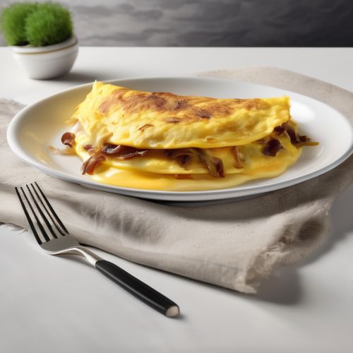 Cheese and Onion Omelette