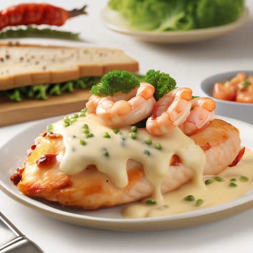 Chicken Breast with Shrimp and Cheese
