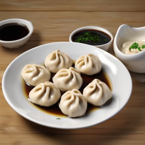 Pelmeni with Soy Sauce