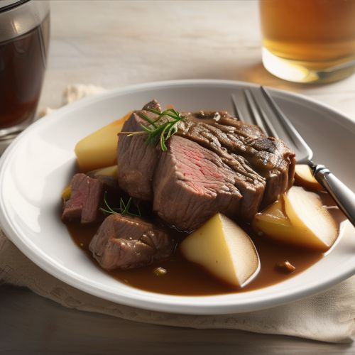 Braised Beef with Apple Cider
