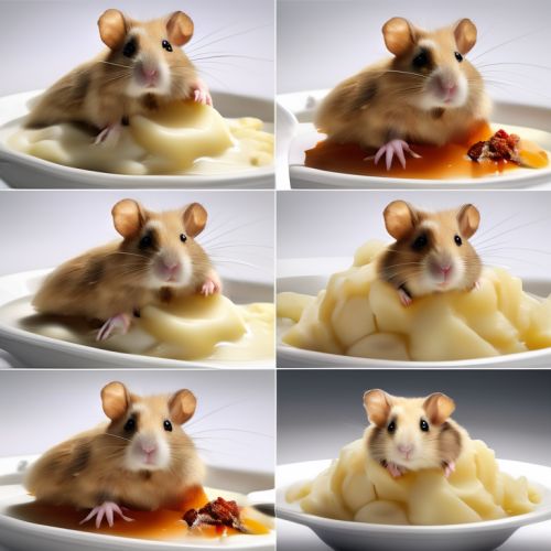 Hamsters with Potatoes