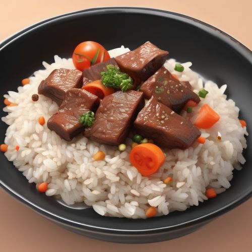 Dog Meat with Cinnamon Rice