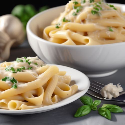 Cheesy Garlic Pasta