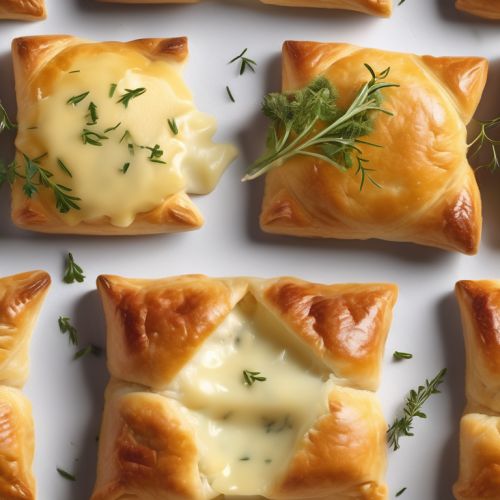 Cheese Stuffed Pastry with Herbs
