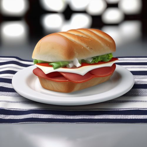 Pepperoni and Cheese Sandwich