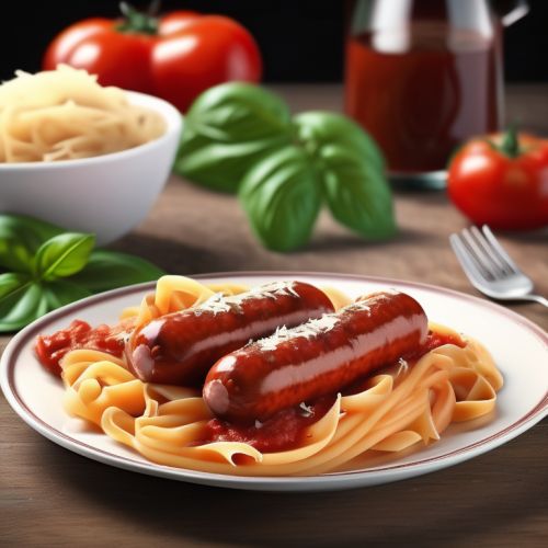 Sausages with Pasta