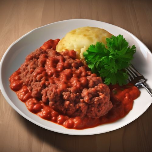 Minced Meat and Potatoes