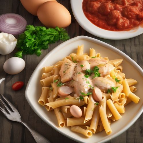 Chicken and Egg Pasta