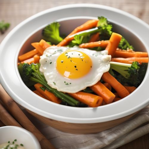Carrot and Egg Stir-Fry