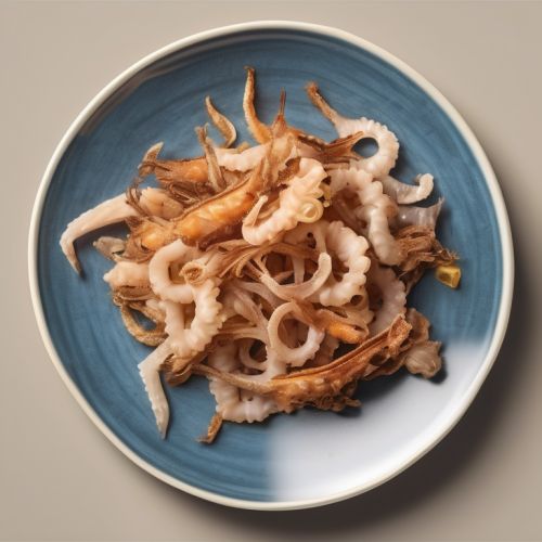 Dried Squid and Dried Fish