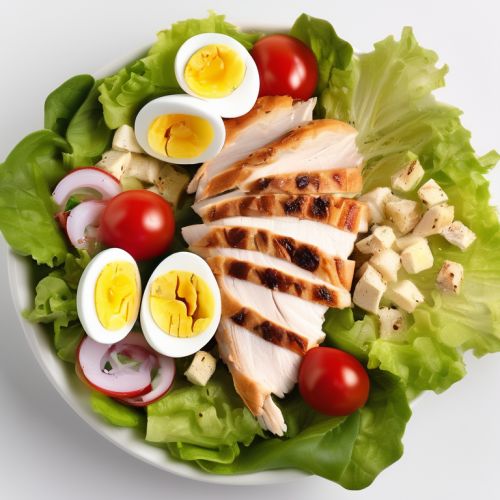 Chicken Salad with Eggs