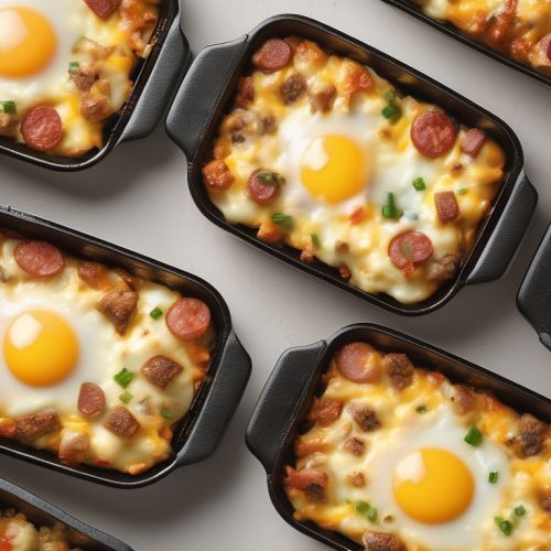 Cheesy Sausage and Egg Breakfast Casserole