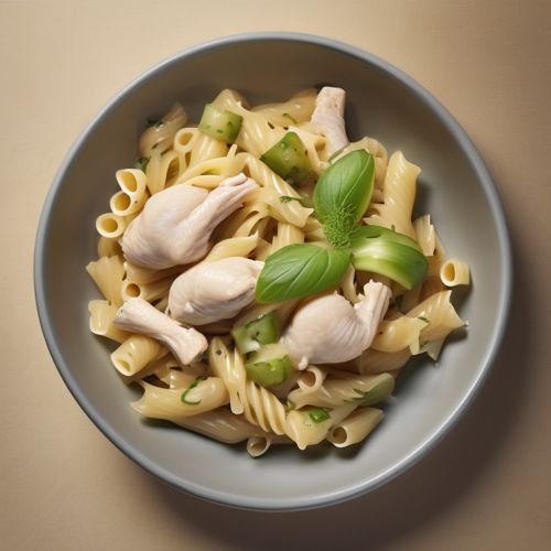 Macaroni with Chicken Legs