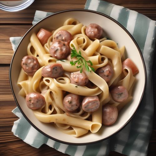 Creamy Pasta with Oyster Sauce
