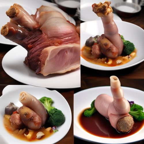 Baked Pig Penis with Stuffed Bull Testicles
